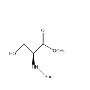 Boc-L-Serine Methyl Ester (2766-43-0) Structure: